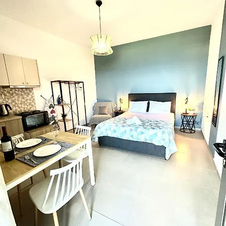 Brand New Studio Sea View Agia Pelagia  Exterior photo